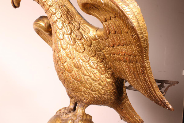 Pair Of Eagles 16 ° Century From In The Form Of Lectern