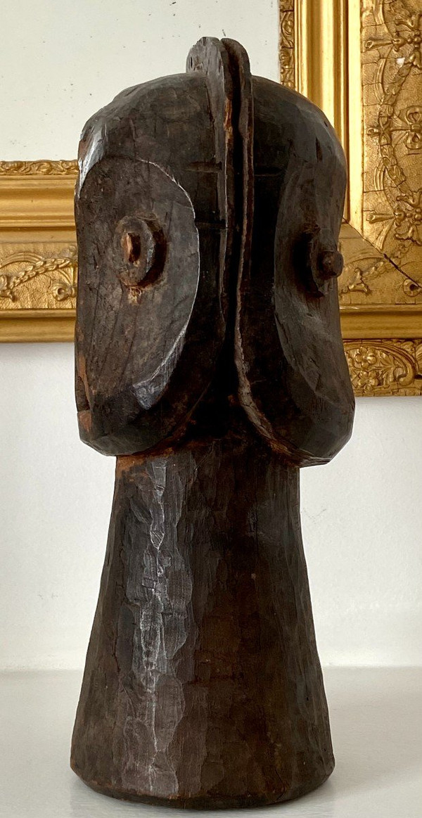 Bembe People, Democratic Republic Of Congo, First Half 20th Century, Janus Figure Sculpture.