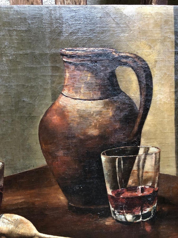 Realistic Still Life, French School Circa 1880