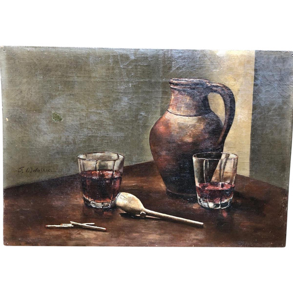 Realistic Still Life, French School Circa 1880