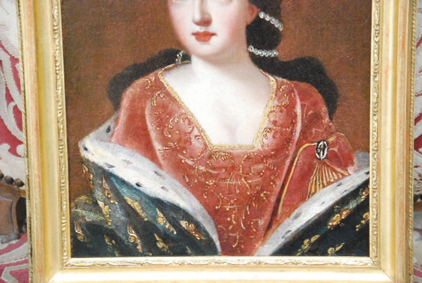 Portrait d'Après Gobert De La Princesse De Conti, Louise De Bourbon