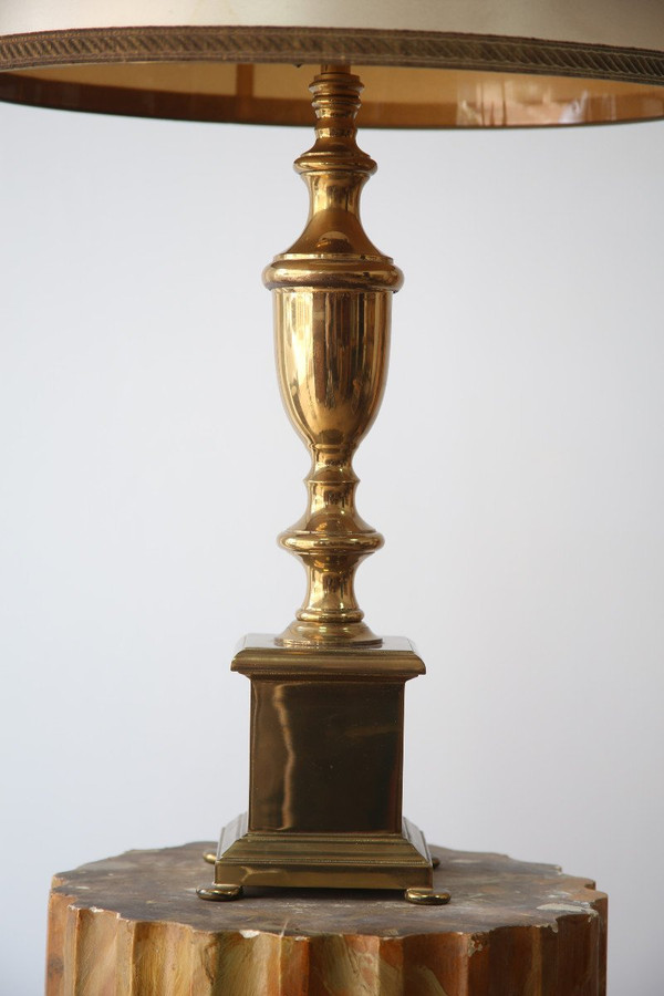 Louis XVI Style Bronze Lamp.