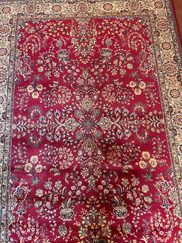 Persian Rug 3m13-2m02 with Red Decor