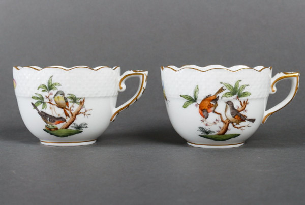 A Herend Porcelain Head To Head