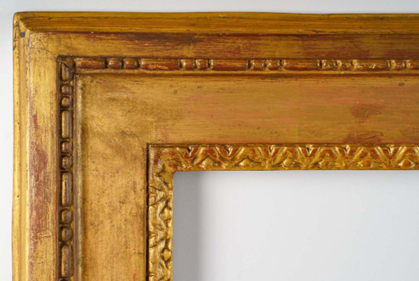 Frame In Carved And Gilded Wood, Louis XVI Period