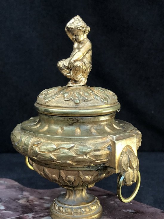 Inkwell Bronze XIX