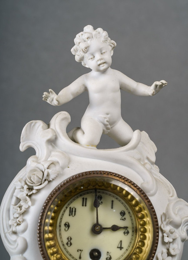 Cookie Sèvres Clock Late 19th Century