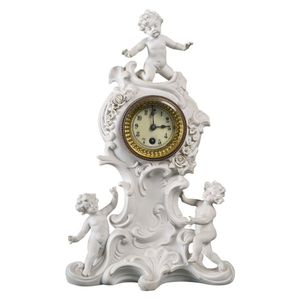 Cookie Sèvres Clock Late 19th Century