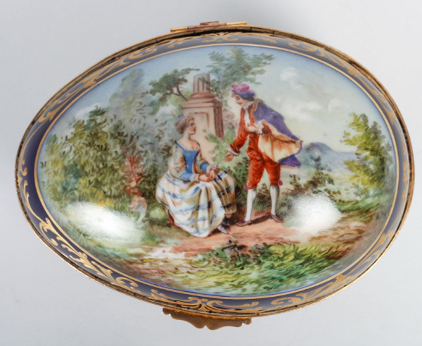 Limoges Porcelain Jewelry Box