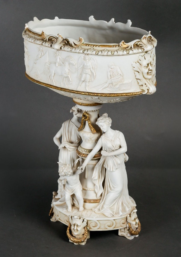 A Biscuit Centerpiece Late Nineteenth Century