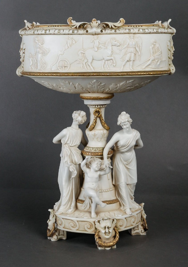 A Biscuit Centerpiece Late Nineteenth Century