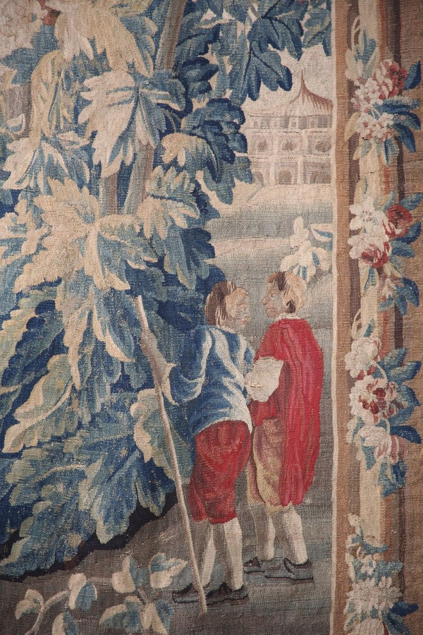 Aubusson Tapisserie Panel XVIII .