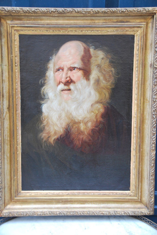 Head Of Old Man D After Jacob Jordaens