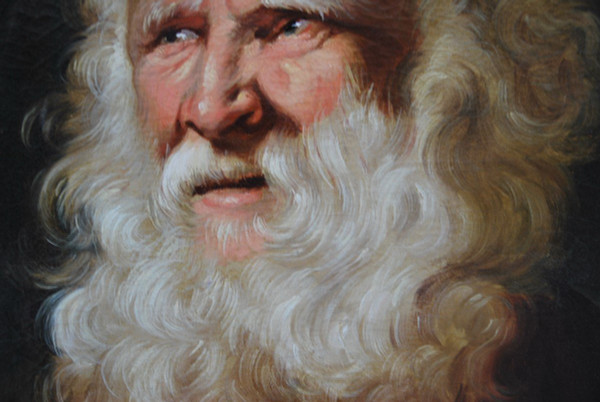 Head Of Old Man D After Jacob Jordaens