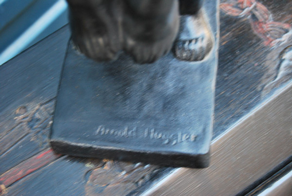 Bronze Sculpture, Bear D After Arnold Huggler