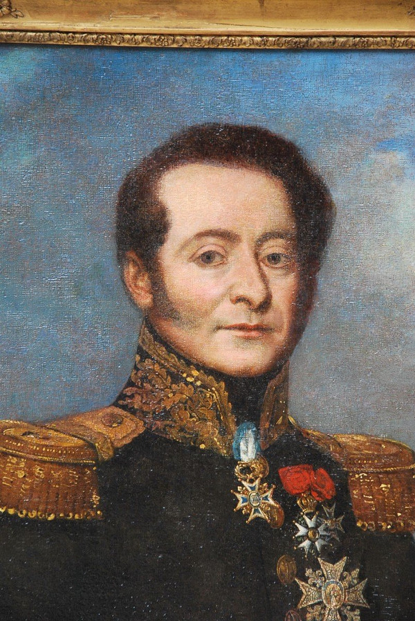 Porträt von Admiral Mathieu, Gouverneur von Martinique