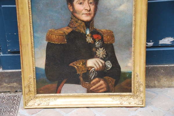 Porträt von Admiral Mathieu, Gouverneur von Martinique