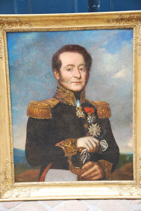 Porträt von Admiral Mathieu, Gouverneur von Martinique