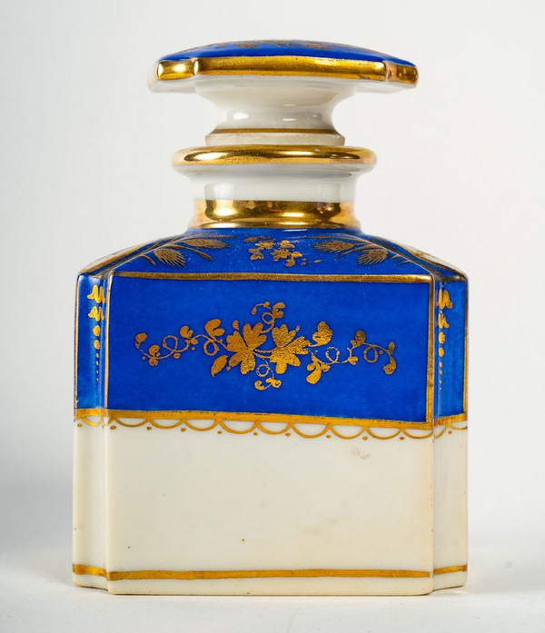 Coffret De Flacons De Parfums En ébène Et Marqueterie Boulle