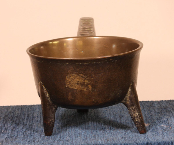 18th Century Tripod Apothecary Pan From The Wasbrough Family Of Bristol