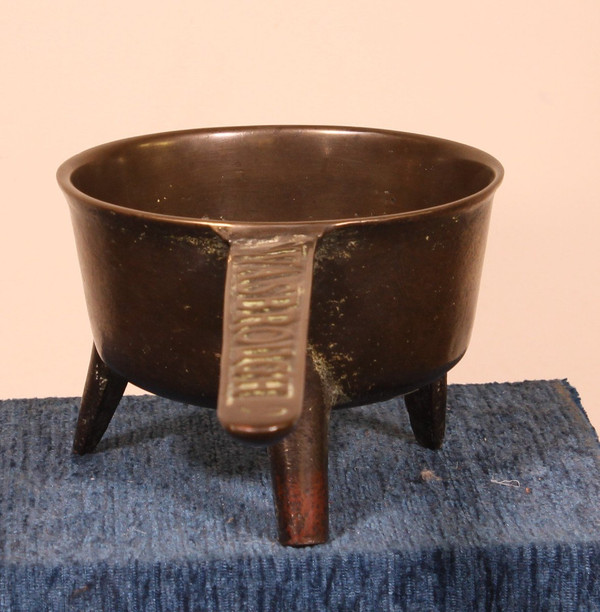 18th Century Tripod Apothecary Pan From The Wasbrough Family Of Bristol