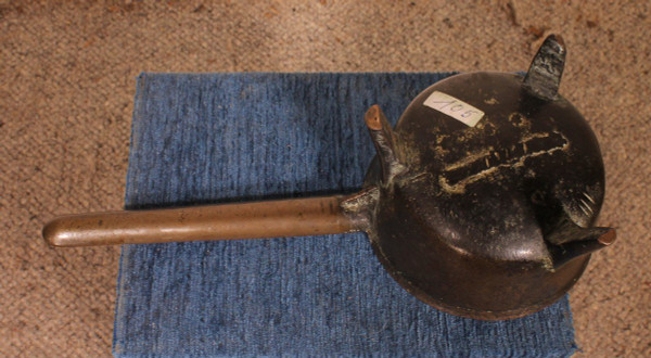 18th Century Tripod Apothecary Pan From The Wasbrough Family Of Bristol