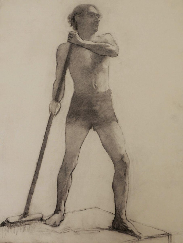 Laetitia DOUMICHAUD, Academies of naked men