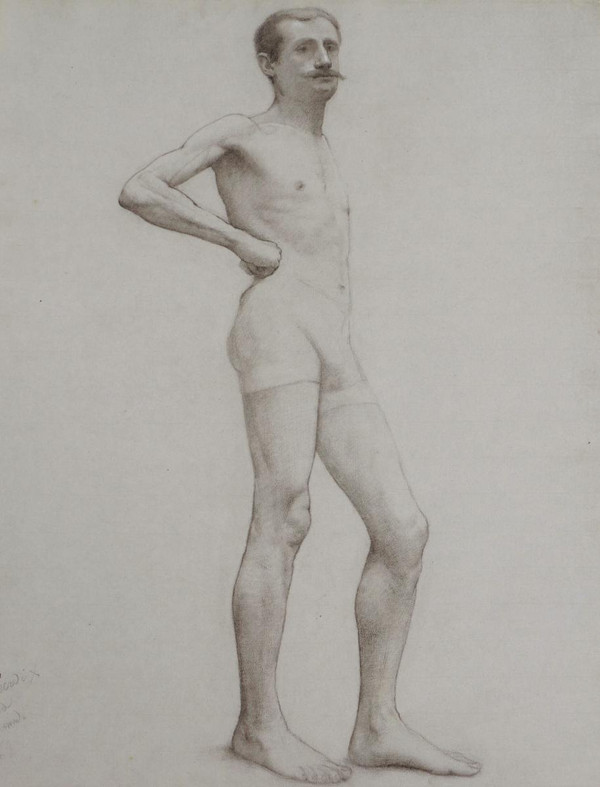 Laetitia DOUMICHAUD, Academies of naked men