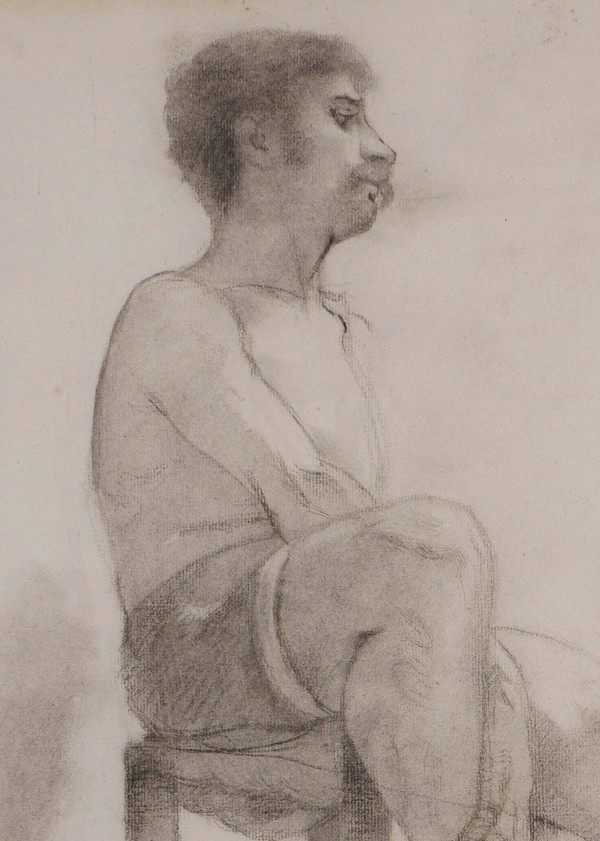 Laetitia DOUMICHAUD, Academies of naked men