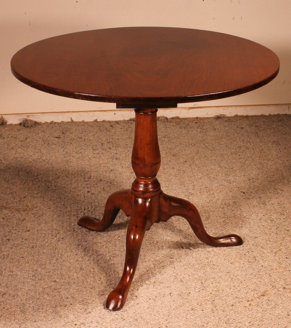 English pedestal table with mechanism Circa 1800