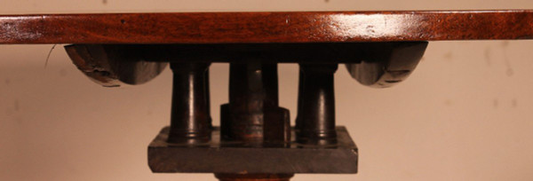 English pedestal table with mechanism Circa 1800