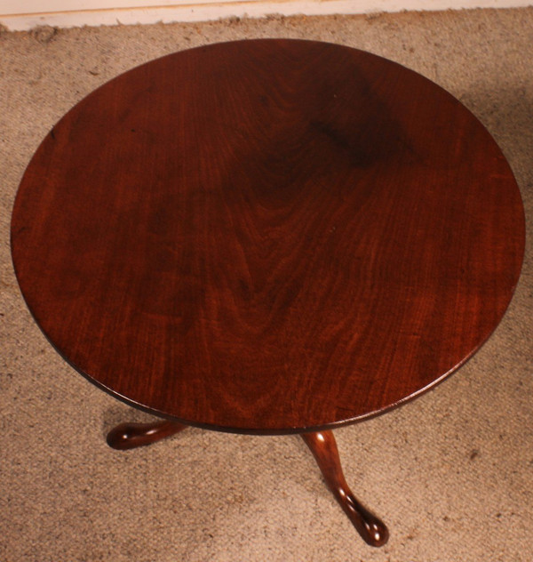 English pedestal table with mechanism Circa 1800