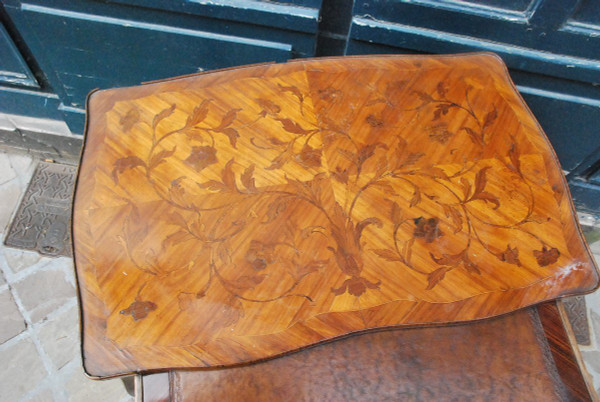 Louis XV Period Marquetry Living Room Table