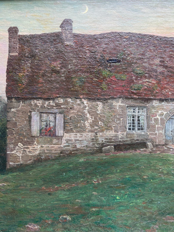 George Le Febvre (1861-1912) - Le Manoir De La Boderie, 1907 - Exposé Au Salon De 1907, Paris