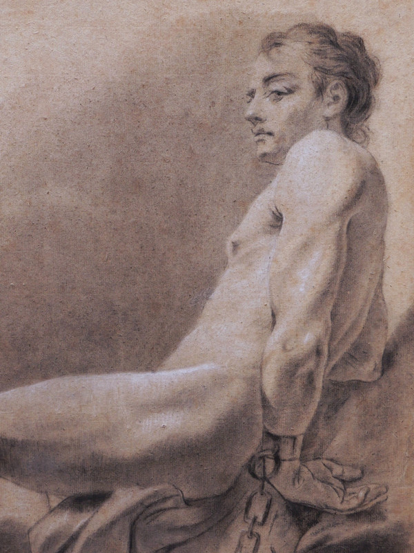 Jean-Jacques DELUSSE, Academy of chained naked man