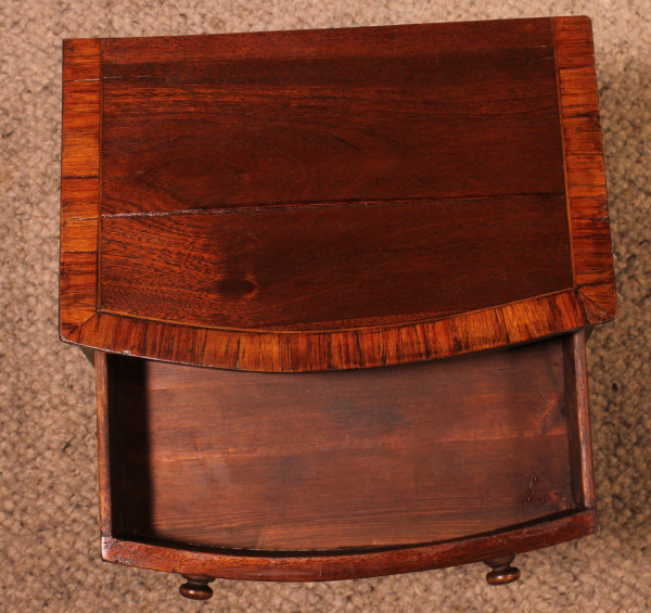 Domed Master Commode In Mahogany From The 19th Century