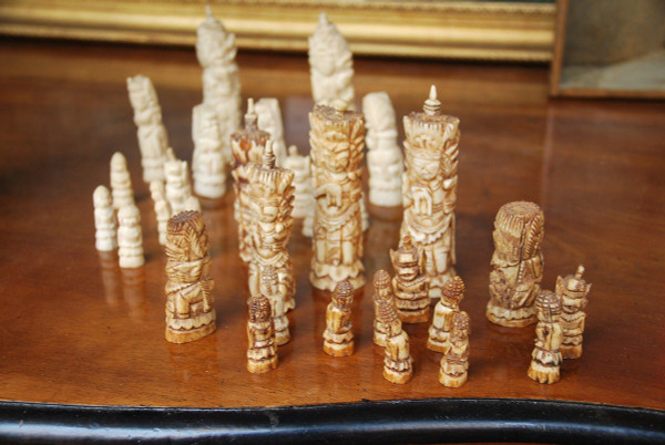 Bone Chess Sets, Asia Work