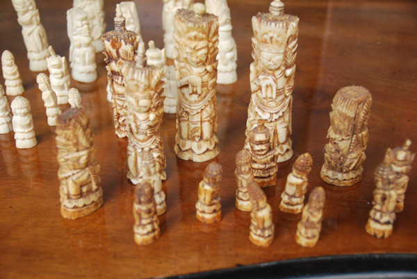 Bone Chess Sets, Asia Work