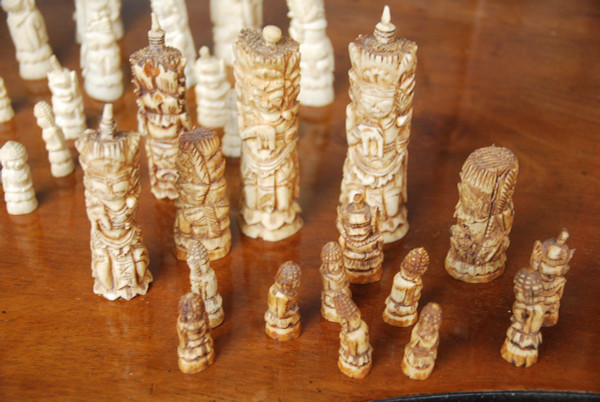 Bone Chess Sets, Asia Work