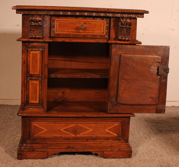 An Italian Walnut Oratory 17th Century