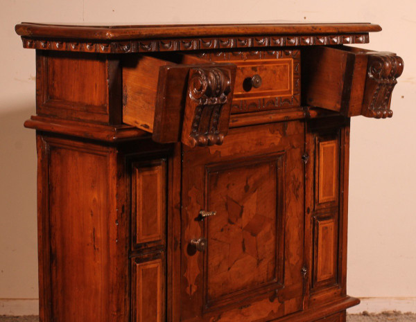 An Italian Walnut Oratory 17th Century