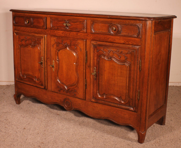 Sideboard 3 Türen Louis XV – 18. Jahrhundert