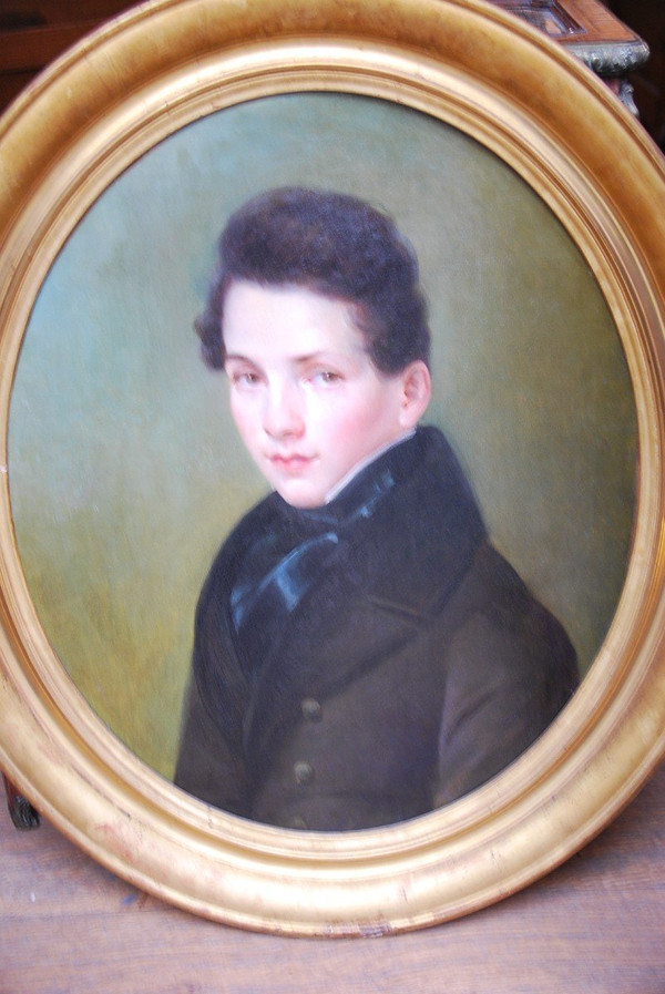 Portrait Of A Young Man In A Frock Coat 19th Century