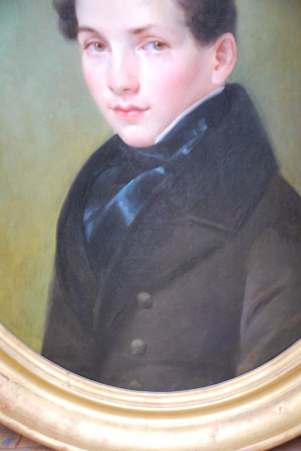 Portrait Of A Young Man In A Frock Coat 19th Century