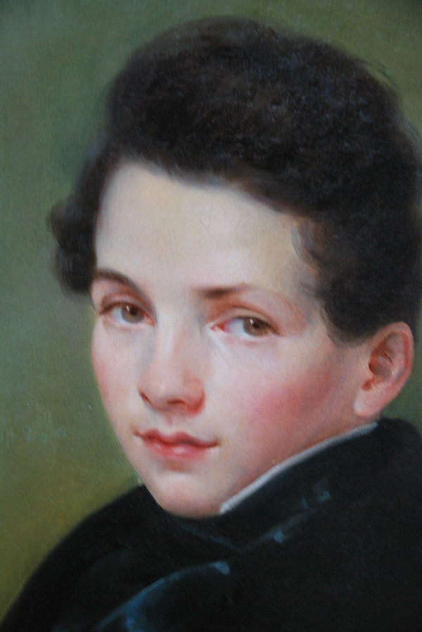 Portrait Of A Young Man In A Frock Coat 19th Century