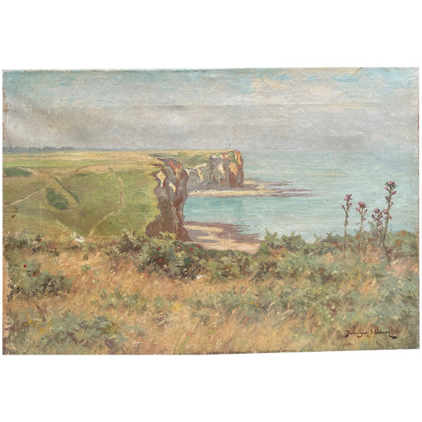 Paul Bellanger-adhémar (1868-1948) - Normandy landscape, Circa 1900