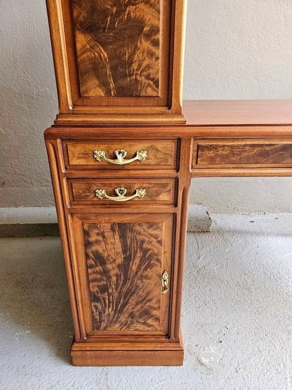 Louis Majorelle Art Nouveau Cardboard Desk "Aux Algues"