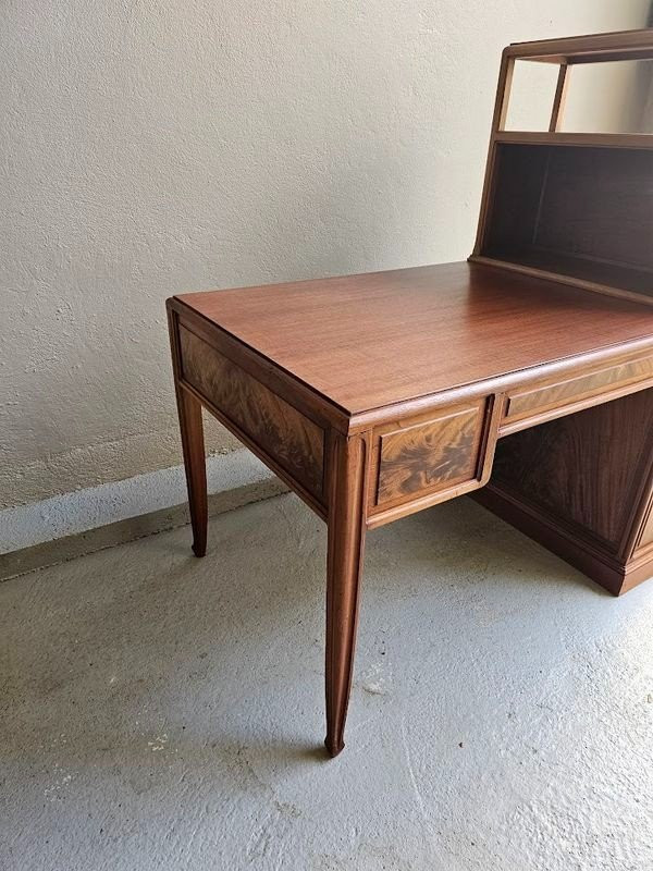 Louis Majorelle Art Nouveau Cardboard Desk "Aux Algues"