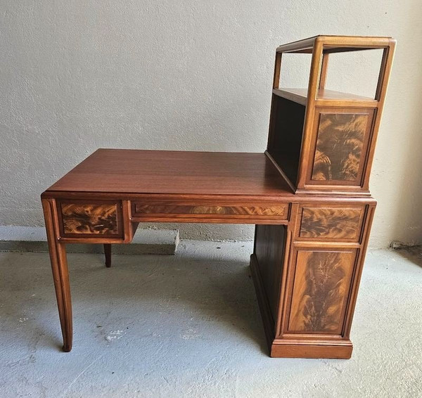 Louis Majorelle Art Nouveau Cardboard Desk "Aux Algues"