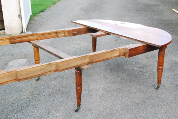 Rare And Important Mahogany Table From Cuba Directoire Period Late 18th Century